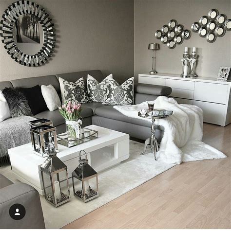 gray living room ideas pinterest|More.